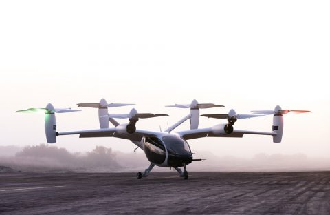 An all-electric, vertical take-off and landing passenger aircraft