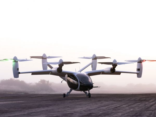 An all-electric, vertical take-off and landing passenger aircraft