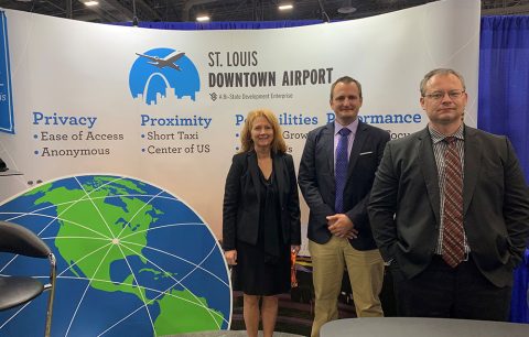 St. Louis Airport team at NBAA-BACE