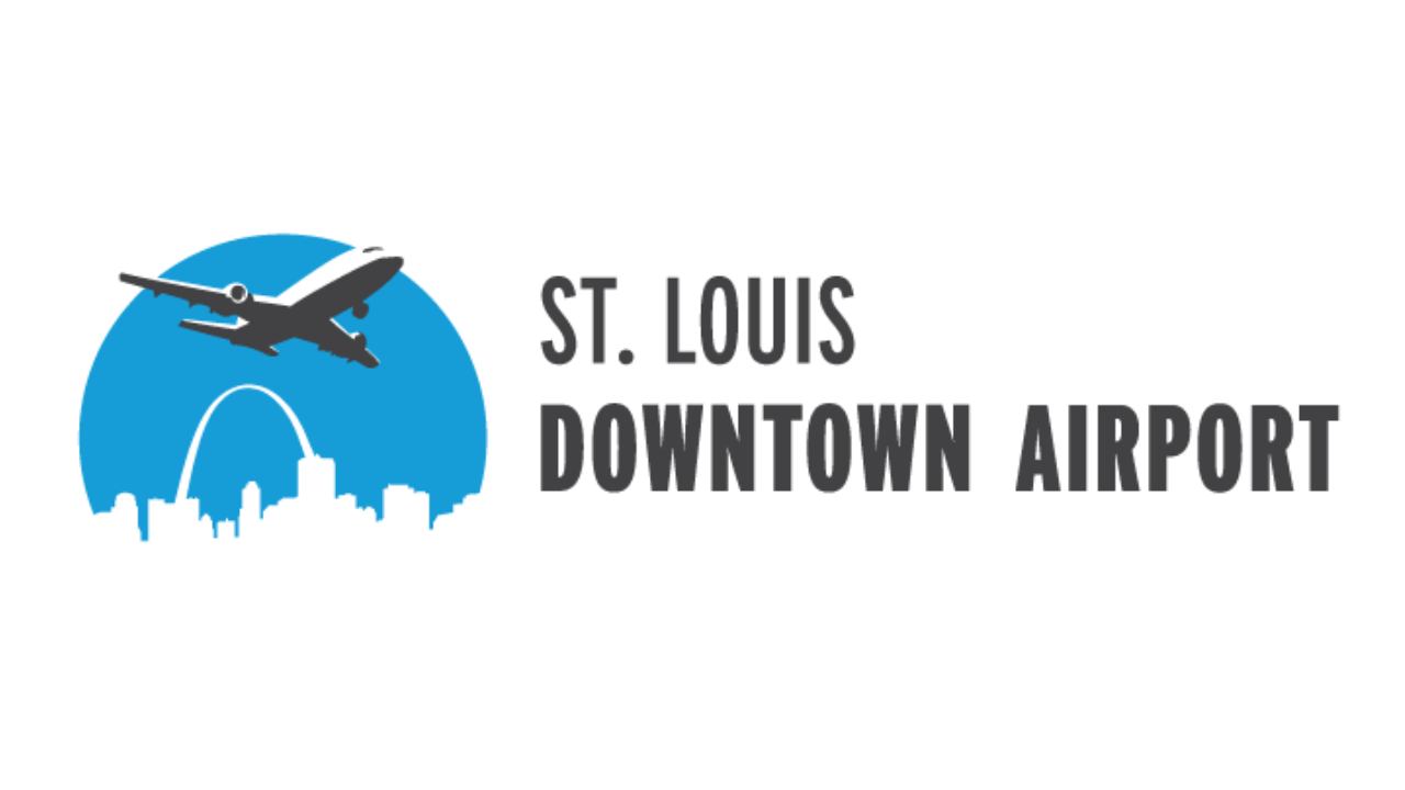 St. Louis Downtown Airport logo on a white background