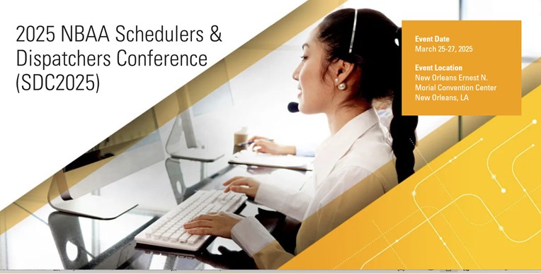 photo of dispatcher at 2025 NBAA Schedulers and Dispatchers conference